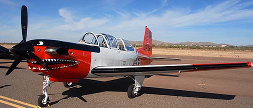 Beechcraft YT-34C Mentor N190AC, Copperstate Fly-in, October 23, 2010